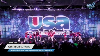 West High School - Varsity Show Cheer Non-Tumbling Advanced -- Small (5-15) [2023 Varsity Show Cheer Non-Tumbling Advanced -- Small (5-15) DAY 1] 2023 USA Spirit & Jr. Nationals