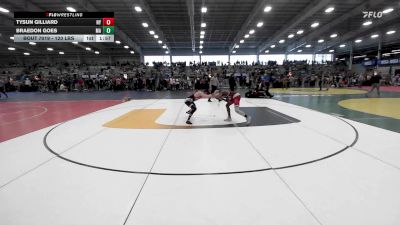 120 lbs Round Of 64 - Tysun Gilliard, NY vs Braedon Goes, MA