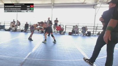High School Boys 120 lbs Round 8 (10 Team) - Alesandro Aguirre, Bulldog Elite (Black) vs Lucas Bedenbaugh, Shiesty Boys