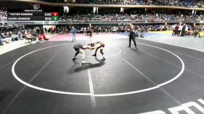 5A 113 lbs Quarterfinal - Victor Ramirez, Dallas Hillcrest vs Jaxon Johnson, Melissa