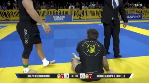 Michael Andrew S. Costello vs Joseph Nelson Hooker 2025 Pan IBJJF Jiu-Jitsu No-Gi Championship