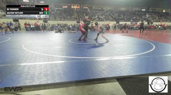 101 lbs Round Of 64 - EJ Turner, Tulsa Union vs Jacob Taylor, Sapulpa Jr High