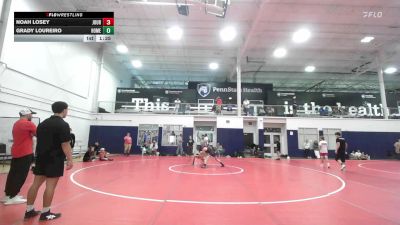 108 lbs Quarterfinal - Noah Losey, Journeymen Wrestling Red - HSC vs Grady Loureiro, Homegrown White - HSC