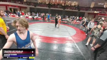 120 lbs Quarterfinal - Trusten Lee Douglas, Mustang High School Wrestling vs Easton Kaiser, Oklahoma