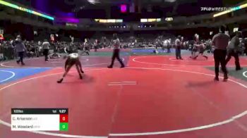 100 lbs Quarterfinal - Casey Arkerson, Atc vs Montrell Woodard, Grindhouse