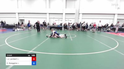 102 lbs C-8 #1 - Jaxon Lambert, Alabama vs Case Scoggins, Alabama