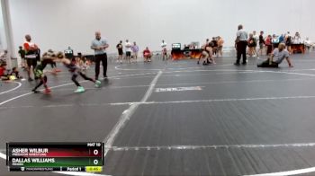 50 lbs 1st Place Match - Asher Wilbur, Predator Wrestling vs Dallas Williams, Minion