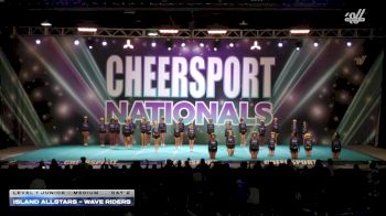 Island Allstars - Wave Riders [2026 L1 Junior - Medium Day 2] 2026 CHEERSPORT National All Star Cheerleading Championship