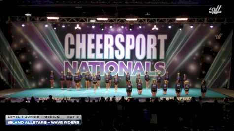 Island Allstars - Wave Riders [2026 L1 Junior - Medium Day 2] 2026 CHEERSPORT National All Star Cheerleading Championship