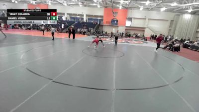 125 lbs Cons. Round 4 - Billy Colloca, Oneonta State vs Daniel Visha, St. John Fisher