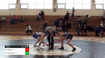 132 lbs Prelims - Mateo Aguilar, Georgetown Prep vs Earl Chambers, St Marys