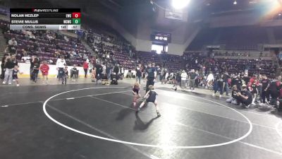 53 lbs Cons. Semis - Stevie Mullis, Wrecking Crew Wrestling Club vs Nolan Hezlep, Eaglecrest Wrestling Club