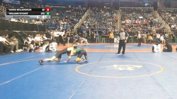 8A 113 lbs Quarterfinal - William Stuart, Apex vs Davis McLaughlin, Myers Park High School