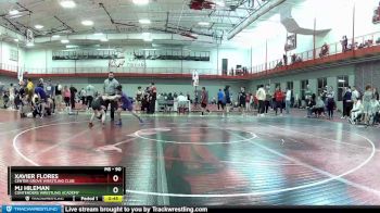 90 lbs Cons. Round 6 - Mj Hileman, Contenders Wrestling Academy vs Xavier Flores, Center Grove Wrestling Club