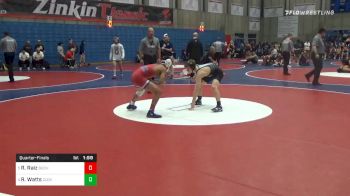126 lbs Quarterfinal - Regino Raiz, Buchanan vs Ryan Watts, Clovis North