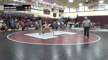 JV-15 lbs Quarterfinal - Alyssa Kriener, Linn-Mar vs Taylor Hoskins, Center Point-Urbana