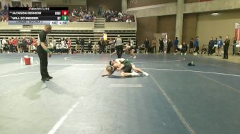 139 Championship Bracket Champ. Round 3 - Will Schneider, Mounds View vs Jackson Berhow, Brainerd