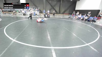 157 lbs Talon Maple, Florida vs Grant Maas, Nebraska