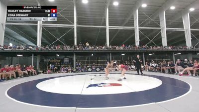 115 lbs Hadley Heaster, Pennsylvania Blue vs Cora Stewart, Wisconsin