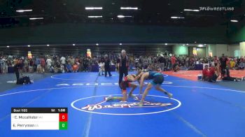 Match - Carter Mccallister, Mo vs Ethan Perryman, Ca