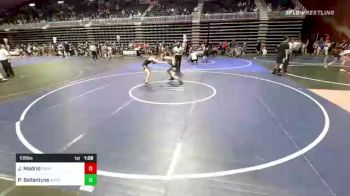 109 lbs Quarterfinal - Junior Madrid, Darkhorse WC vs Parker Ballantyne, Westlake