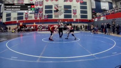 145 lbs Consy 1 - Scott Huffmyer, North Catholic vs Aidan Mulheren, Ligonier Valley