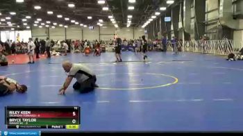 72 lbs Round 4 (6 Team) - Riley Keen, Oklahoma Tornados vs Bryce Taylor, Ranger WC