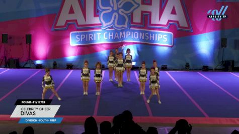 Celebrity Cheer - DIVAS [2024 L1.1 Youth - PREP 11/17/24] 2024 Aloha Trenton Showdown