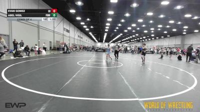 102 lbs Consi Of 4 - Evan Gomez, Colorado Hammers 12U vs Abel Vigil, Powerhouse Elite 12U
