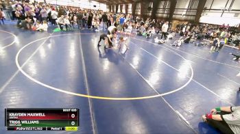 65 lbs Cons. Semi - Trigg Williams, Westlake vs Krayden Maxwell, Uintah