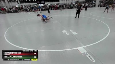 175 lbs Cons. Round 2 - Dyllon Carpenter, Nebraska Wrestling Academy vs Charlie Everman, Nebraska