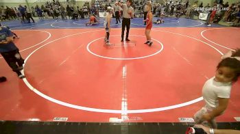 85 lbs Consolation - Colton Risinger, North Desoto Wrestling Academy vs Elijah Zentner, Division Bell Wrestling