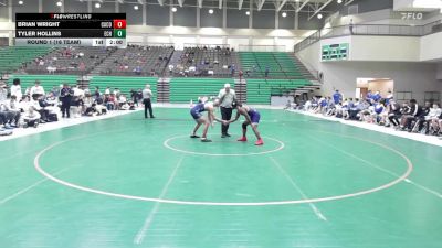 175 lbs Round 1 (16 Team) - Brian Wright, Camden County vs Tyler Hollins, East Coweta HS