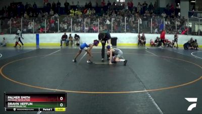 67 lbs Cons. Semi - Dravin Hefflin, Edwardsburg WC vs Palmer Smith, Michigan Revolution