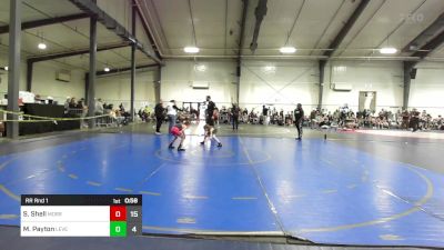 65 lbs Rr Rnd 1 - Samuel Shell, Morris Fitness Wrestling Club - (B) vs Matthew Payton, Level Up Wrestling Center - (B)