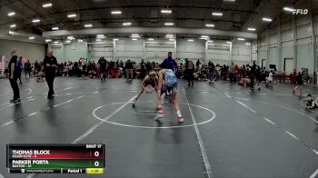 100 lbs Round 5 (8 Team) - Parker Porta, Buxton vs Thomas Block, Killer Elite