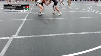 132 lbs Round 5 (6 Team) - Brendan Tobin, Outsiders WC vs Michael Pollaro, Savage WA White