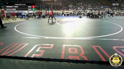 G6A-155 lbs Semifinal - Serinity High, Del City-Girls vs Jayla Ford, Bixby-Girls