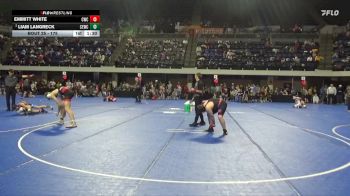 175 lbs Round 2 - Liam Langreck, Chickasaw Elite Wrestling Club vs Emmitt White, Centerville Wrestling Club