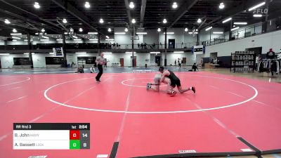 174 lbs Rr Rnd 3 - Branson John, Maryland vs Avery Bassett, Lock Haven