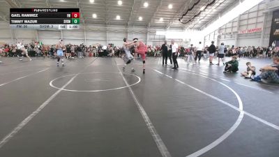 138 lbs Round 5 (8 Team) - Gael Ramirez, Freakztyle Wrestling vs Timmy Mazur, St Vincent St Mary