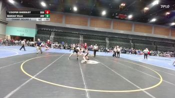 150 lbs Champ. Round 2 - Cooper Sheesley, Del Oro vs Makiah Villa, Spanish Springs