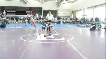 47 lbs Rr Rnd 2 - Jack Weber, CT Whale Beluga - K3 vs Rocco Pico, South Side Wrestling Club - K3