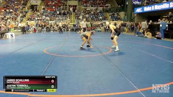 114 lbs Cons. Round 3 - Jared Schilling, South Border vs Justin Torroll, Hillsboro-Central Valley