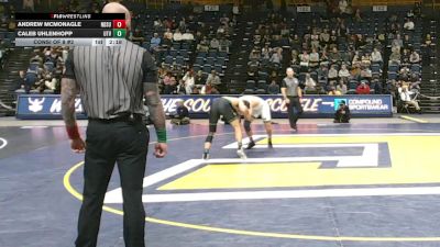 184 lbs Consi Of 8 #2 - Andrew McMonagle, North Dakota State vs Caleb Uhlenhopp, Utah Valley