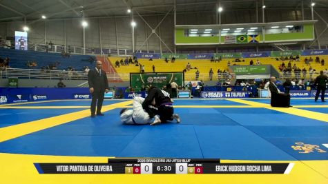 Erick Hudson Rocha Lima vs Vitor Pantoja De Oliveira 2026 Brasileiro Jiu-Jitsu IBJJF