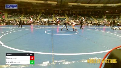 105 lbs Semifinal - Brock Argo, D3 Wrestling Cluib vs Calan Childress, Central Coast Most Wanted