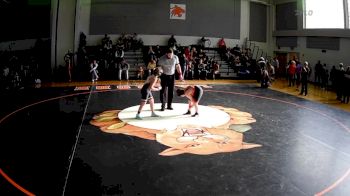 8U - 110 lbs Round 3 - Lydia Burkett, Latrobe vs Carter Lutz, Latrobe