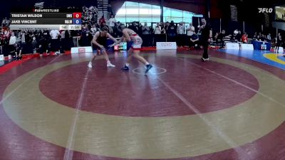80kg Champ. Round 1 - Tristan Wilson, Capilano Wrestling Club vs Jake Vincent, Newfoundland & Labrador WC