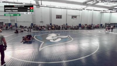 174 lbs Quarterfinal - Donell Young, Scranton vs Arthur Gordon, Johns Hopkins
